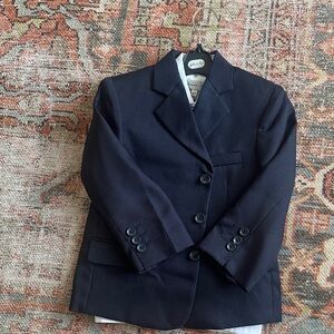 Kids Navy Blazer with Tie & Vest